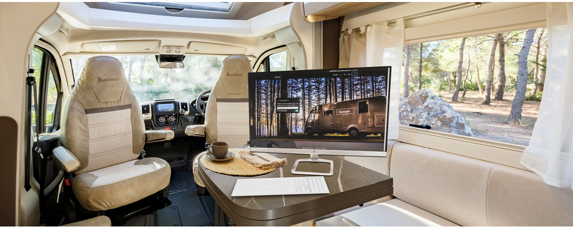 Why a campervan makes the perfect home office