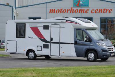 Burstner Ixeo Time 745|Ixeo Time 745 2016|Burstner IT 745|Swivel Pilot Seats|Leather Lounge|L Kitchen|Island bed|Ensuite bedroom|Rear bedroom ensuite area|Standalone shower|Vanity Unit|Large underbed storage|