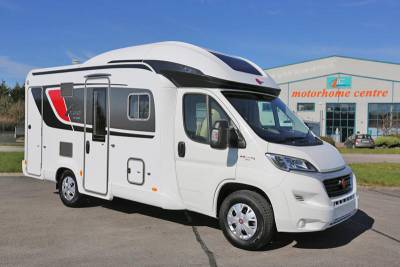 Ixeo IT640 front|IT 640 front lounge|Burstner IT640 side profile|IT640 Rear storage|Island passenger seats|High gloss kitchen|Kitchen workspace|IT640 Rear habitation|Habitation rear facing|Ambient strip lighting|Washroom with separate shower|Washbasin and toilet|